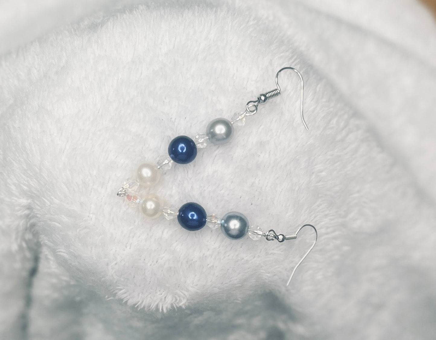 Triple Pearl Dangles